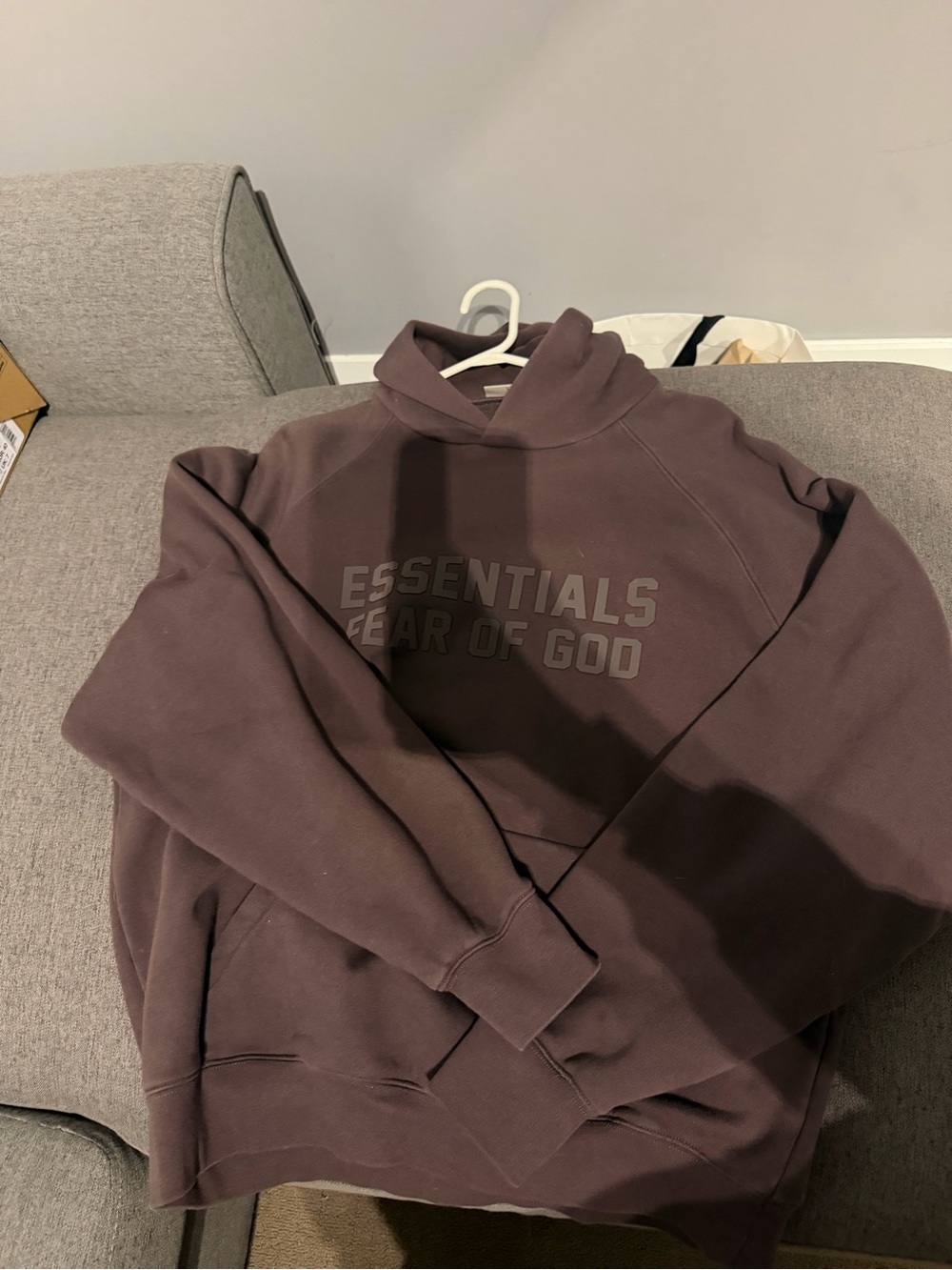 Authentic Fear of God essentials hoodie